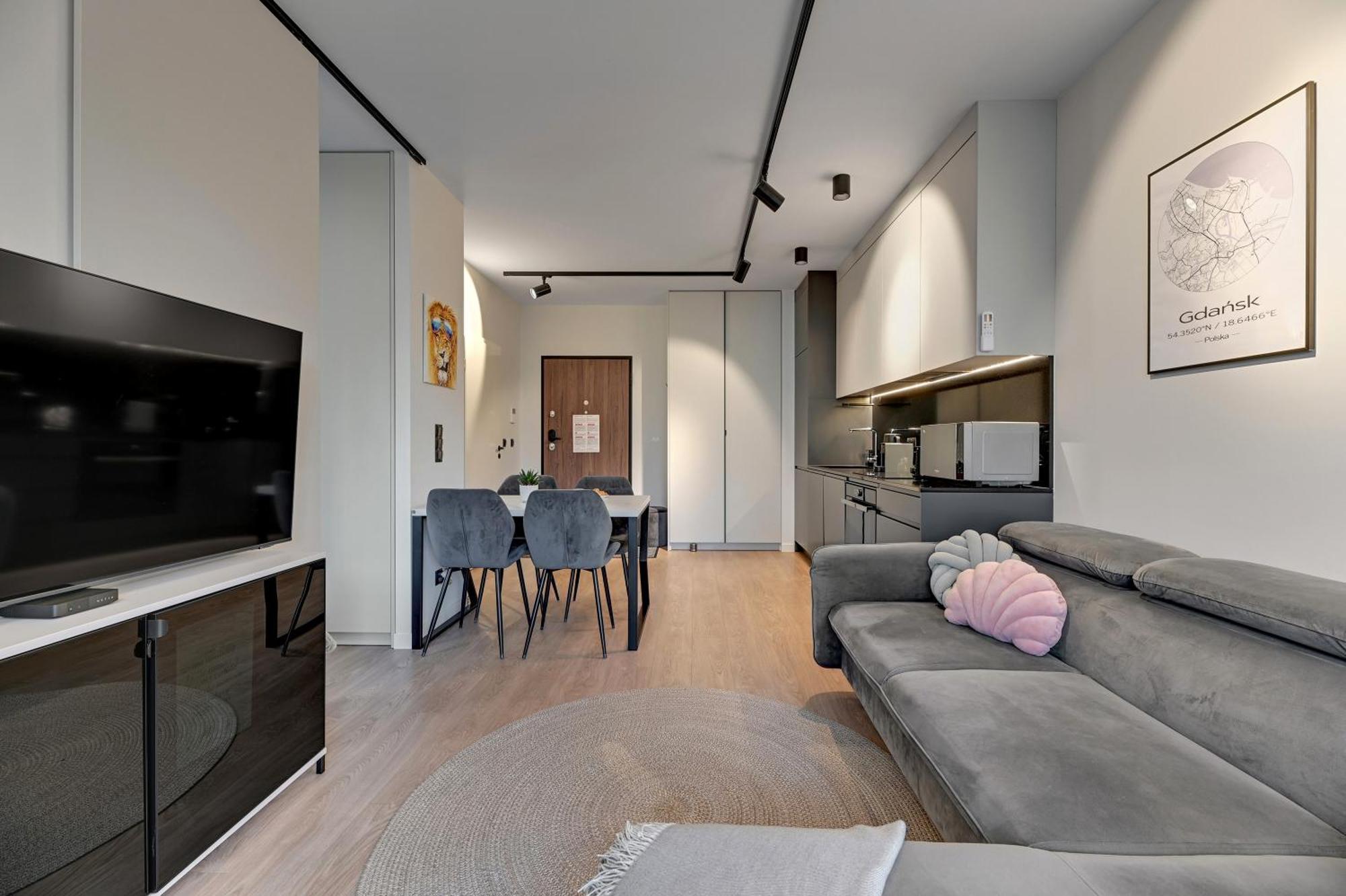 Scala City Center Premium Studios By Lion Apartments Gdansk Exterior foto