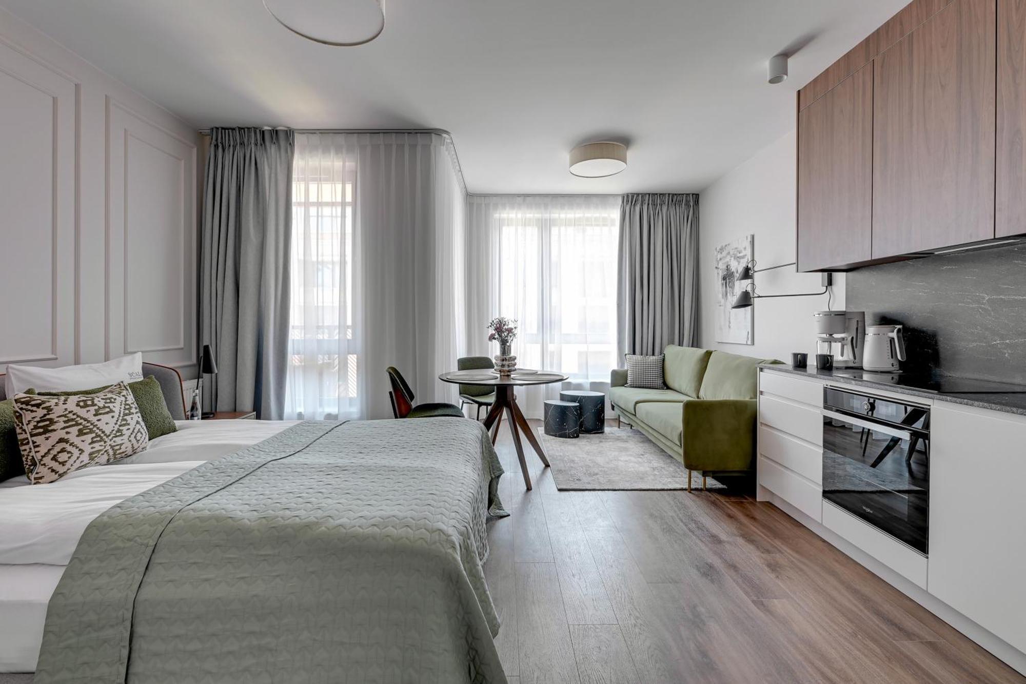 Scala City Center Premium Studios By Lion Apartments Gdansk Exterior foto
